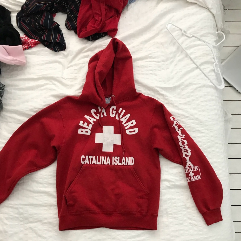 Lifeguard style hoodie - Picture 2 of 3